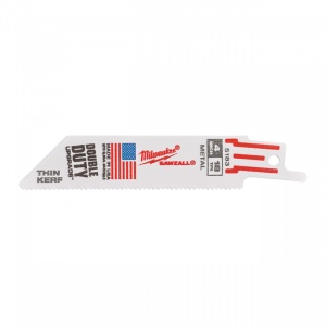 Metal: Pânze THIN KERF Milwaukee SM 100 x 18 Tpi - 5 bucati