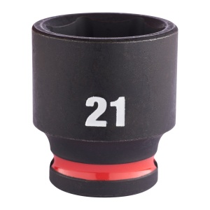 MILWAUKEE, CHEI TUBULARE DE IMPACT SHOCKWAVE™ IMPACT DUTY, 21 MM 3/8" IMPACT SOCKET STD - 1 PC