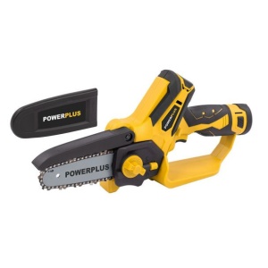 Minifierastrau cu lant Powerplus POWXG1045, 100 mm, 2 acumulatori 12 V / 2.0 Ah