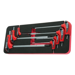 Modul OSC cu 7 chei locas hexagonal cu maner T - 260×160×50 2,5-10 mm