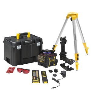 Nivela laser rotativa Stanley RL600L, pentru santier, linie laser de culoare rosie