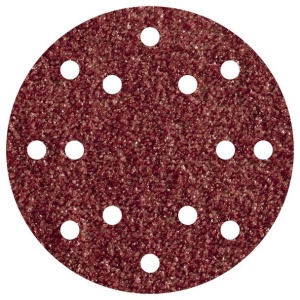 Set 5 foi abrazive Wolfcraft 1842000, prindere velcro, pentru lemn si metal, D 150 mm