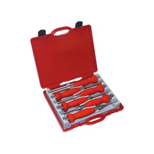 Set 6 dornuri cu maner PVC - 6 buc.