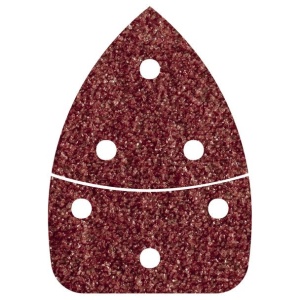 Set 6 foi abrazive Wolfcraft 3137000, Gr. 80, perforate, 98x139 mm