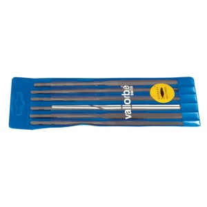 Set 6 pile AC cu maner rotund - 180 mm F