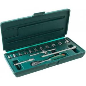 Set tubulare 1/4" 4-14 mm, 15 piese