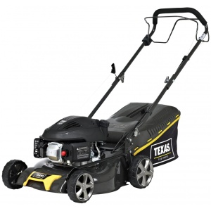 Texas Razor 4210TR Masina de tuns gazon, 1.6CP, latime lucru 42cm, inaltime taiere 28-75mm, 45L, benzina, autopropulsata, reglaj central, la sfoara