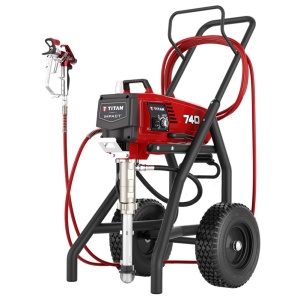 Titan, Pompa cu piston, Impact 740, debit material 3.0 l/min., duza max. 0.029″, motor electric 1.4 kW