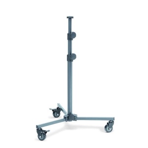 Trepied mobil pentru lumina Flex 491152, cu reglaj de inaltime de 0.7-1.9 m, roti cu frana, confectionat din otel