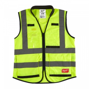 Vestă de înaltă vizibilitate premium Milwaukee (Mărime: L,XL) Galben