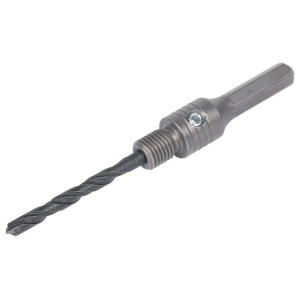Adaptor pentru carote tija hexagonala cu burghiu de centrare Wolfcraft 5956000, D 8x80 mm