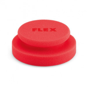 Burete pentru lustruit Flex PUK-R 130, 442682, rosu, manual, diametru 130 mm