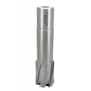 Carota pt. otel din carbura de tungsten, ∅24mm, h=50mm, cu prindere Weldon - DXDY.P-TCT-50.24.W