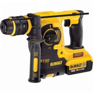 Ciocan rotopercutor Dewalt DCH354M2, SDS Plus, XR Li-Ion , 2.1 J, 18 V, 4.0 Ah, doua mandrine interschimbabile