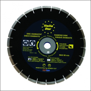 Disc diam. 650 mm, caramida