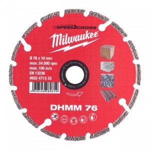 Disc diamantat Milwaukee DHMM 76mm