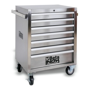Dulap mobil cu 7 sertare INOX C04TSS/7