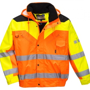 Jacheta Bomber Contrast Plus