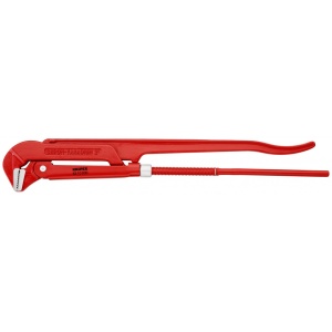 KNIPEX 83 10 030 clește pentru țevi la 90° vopsit electrostatic în roșu 650 mm