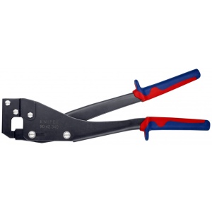 KNIPEX 90 42 340 Clește de nituit și îmbinat profile cu manşoane multicomponent brunat 340 mm