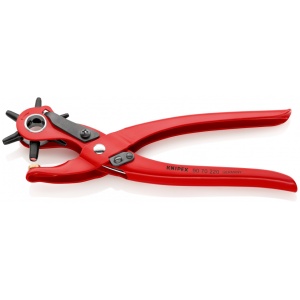 KNIPEX 90 70 220 SB Clește preducea vopsit electrostatic în roșu 220 mm (carton cu autoservire/în blister)