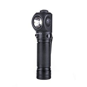 Lanterna reincarcabila P10 cu unghi drept cu 3 surse de lumină - 1400 lumeni, 200 m