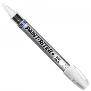Marker vopsea Paint Riter pentru suprafete dure, alb