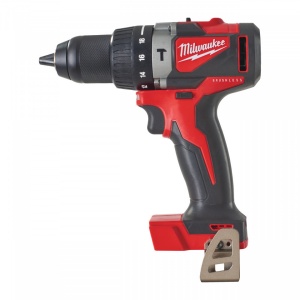 Mașină de găurit si insurubat cu percuție cu acumulator Milwaukee M18 BLPD2-0X, cuplu 82 Nm, livrata fara acumulatori, valiza