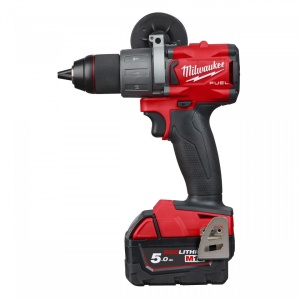 Masina de gaurit si insurubat cu percutie cu acumulator Milwaukee FUEL™ M18 FPD2-502X, cuplu 135 Nm, valiza, livrata cu acumulatori