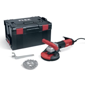 Masina de slefuit cu disc diamantat Flex LDE 16-8 125 R, Kit TH-Jet, 504971, 125 mm, 1600 W, turatie variabila
