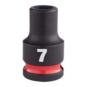 MILWAUKEE, CHEI TUBULARE DE IMPACT SHOCKWAVE™ IMPACT DUTY, 7 MM 3/8" IMPACT SOCKET STD - 1 PC