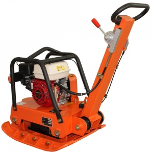 Placa compactoare reversibila PCR 160-HE, 30.5 kN, motor Honda, benzina 5.5 cp, greutate 160 kg