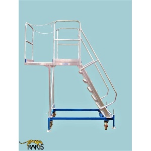 Platforma la 60 0 , mobila, baza otel, structura aluminiu, in consola, tip PBC