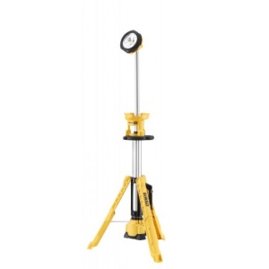 Proiectorul LED cu trepied Dewalt DCL079, 3000 de lumeni, compatibila cu acumulatori Li-Ion 18 V