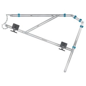 Sablon pentru trepte Wolfcraft 5210000, 15 sine din otel zincate
