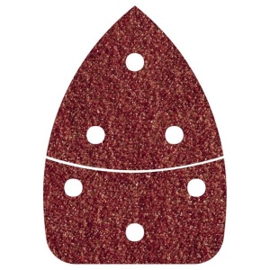 Set 6 foi abrazive Wolfcraft 3138000, Gr. 120, perforate, 98x139 mm