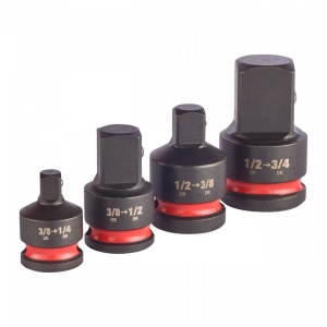 Set adaptor ½" SHOCKWAVE™ IMPACT DUTY (4 buc) (4 adaptoare: 3/8"SQ-1/4"SQ, 3/8"SQ-1/2"SQ, 1/2"SQ-3/8"SQ, 1/2"SQ-3/4"SQ)