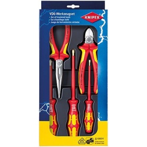 Set scule VDE KNIPEX, WERA pentru electricien, 5 piese