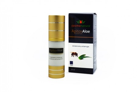 Ser extratensor, cosmonatura, apitox-aloe essence, antirid, cu venin de albine si aloe, 35 ml - in limita stocului disponibil