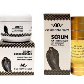 Ser facial + crema cu venin de sarpe (cobra) - in limita stocului disponibil