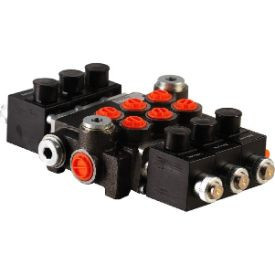 Distribuitor electric cinci sectiuni 12 Vdc 50 litri