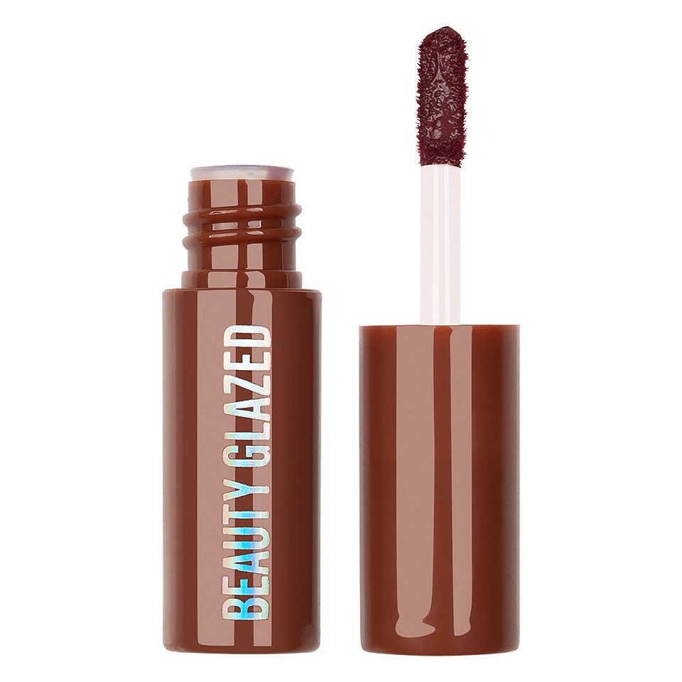 Ruj lichid mat Beauty Glazed Chocolate Silky Lipgloss, Sangria Red #106