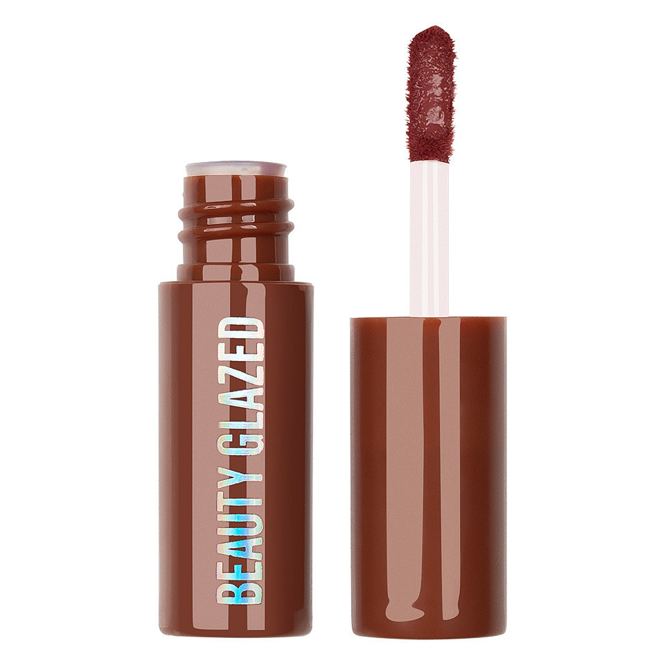 Ruj lichid mat Beauty Glazed Chocolate Silky Lipgloss, Burgundy #108