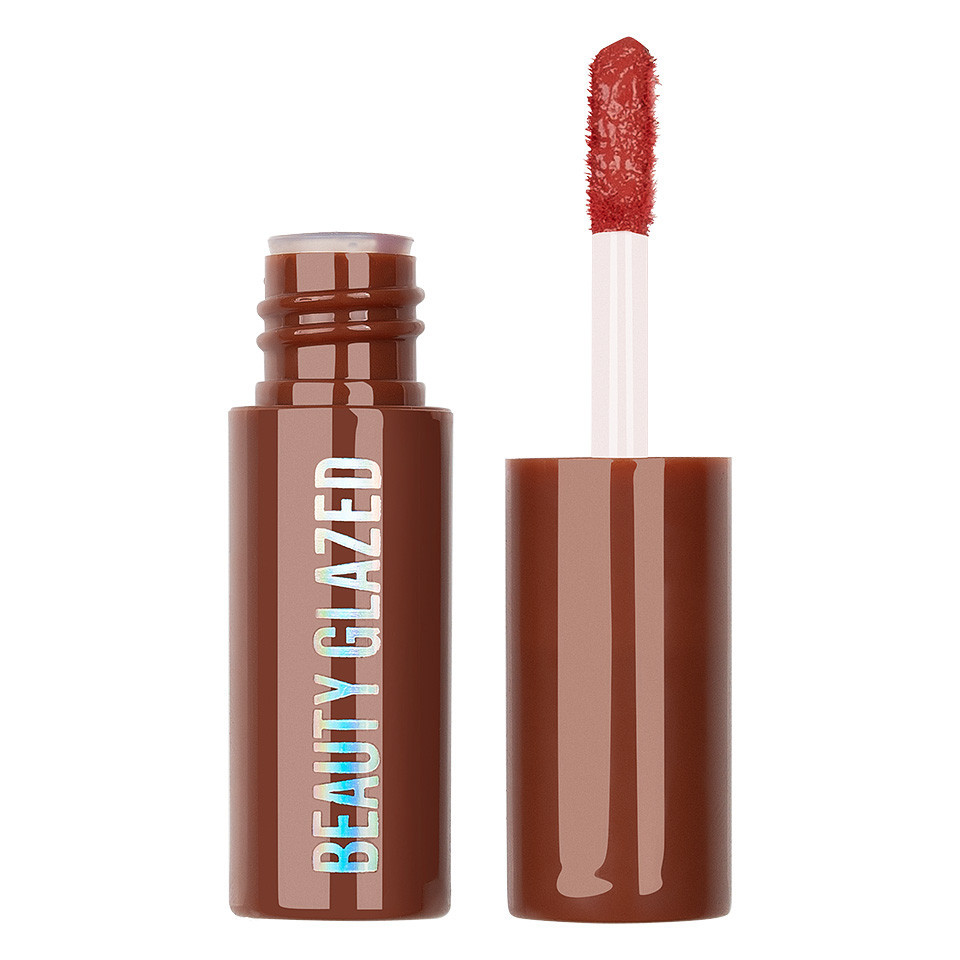 Ruj lichid mat Beauty Glazed Chocolate Silky Lipgloss, Coral Cream #102