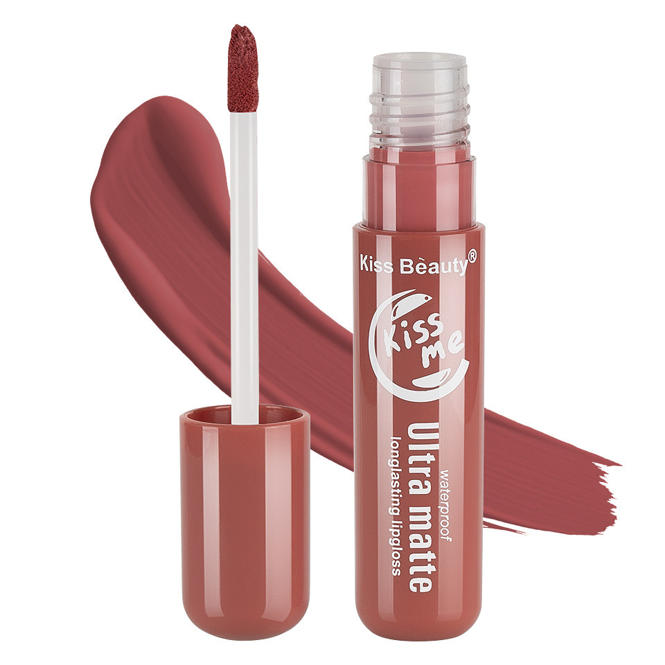 Lipgloss Ultra Matte Kiss Beauty, Kiss Me #03