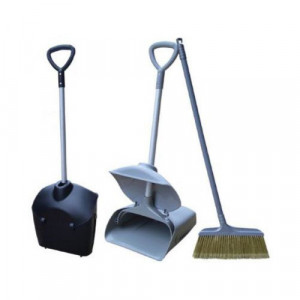 Metla i đubrovnik sa poklopcem - PVC Set