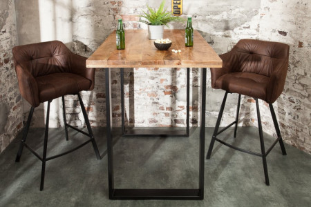 Bartafel industrieel Design Mangohot 120cm Hoge tafel