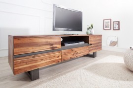 Massief houten boomstam TV Board 160cm Acacia