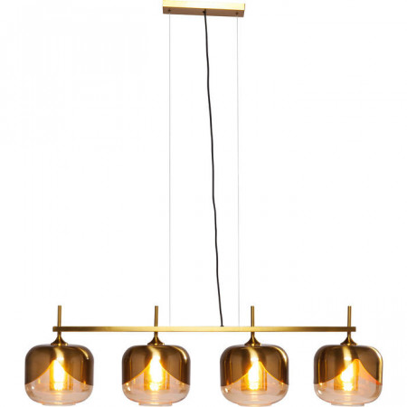 Glamoureuze hanglamp met vier lampenkappen