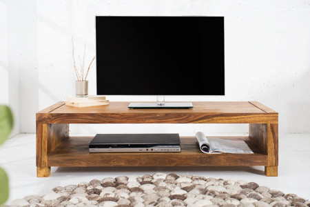 Massief sheeshamhout design tv meubel 110 cm